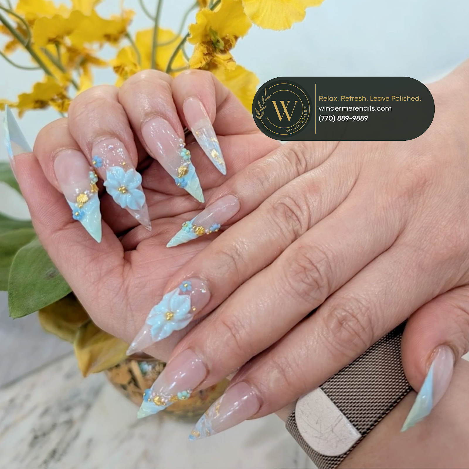 Windermere Nails & Spa - Cumming logo